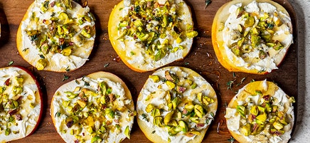 Apple "bruschetta"