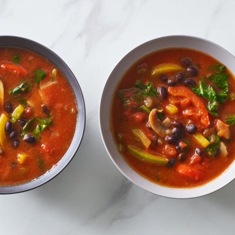 Photo of No-chop veggie tomato soup by WW