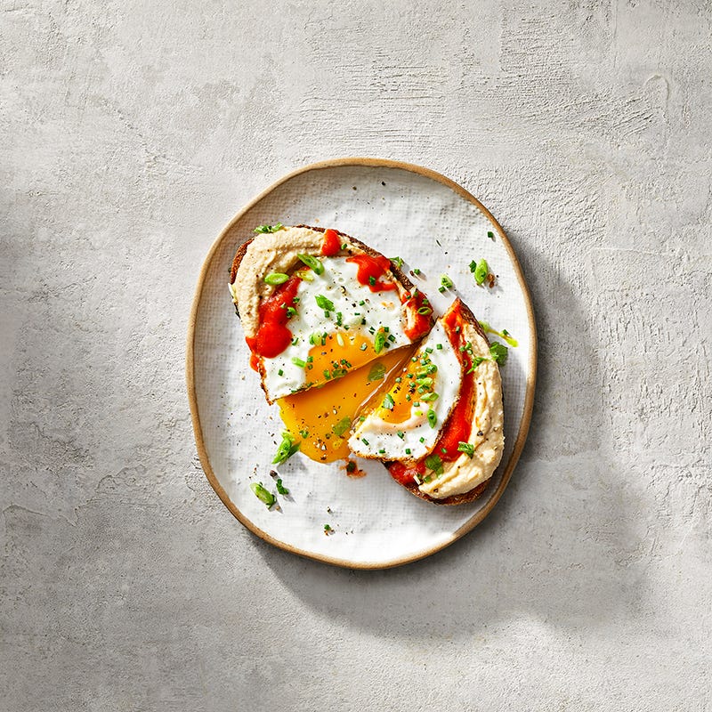 ViktVäktarna - Hummustoast med ägg