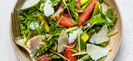 Grapefruit, avocado & fennel salad