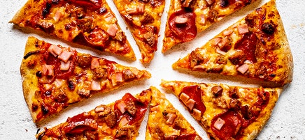 Meat lover's pizza