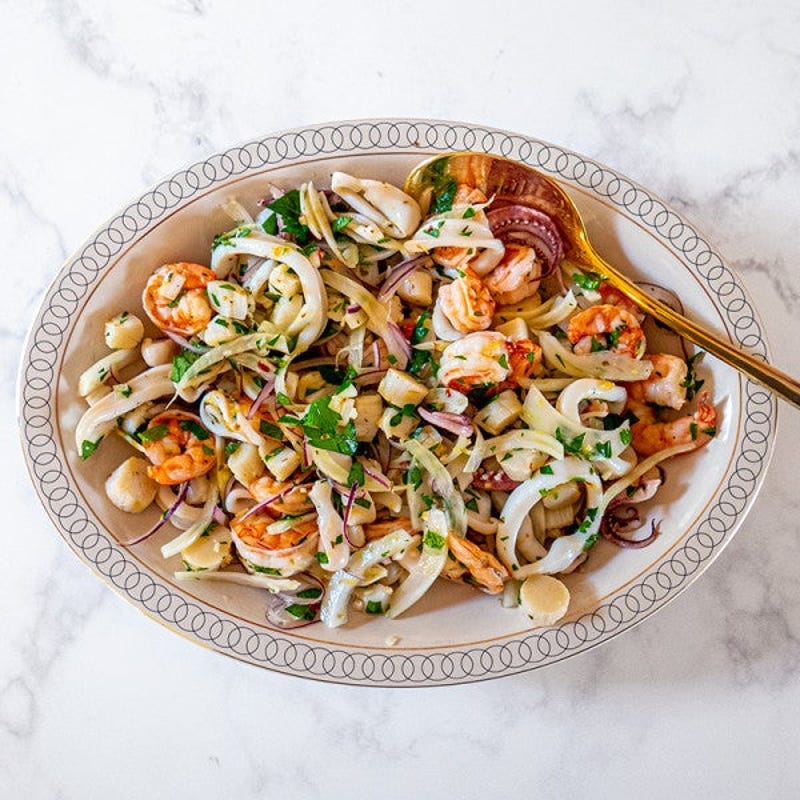 Photo de Salade de fruits de mer italienne par WW