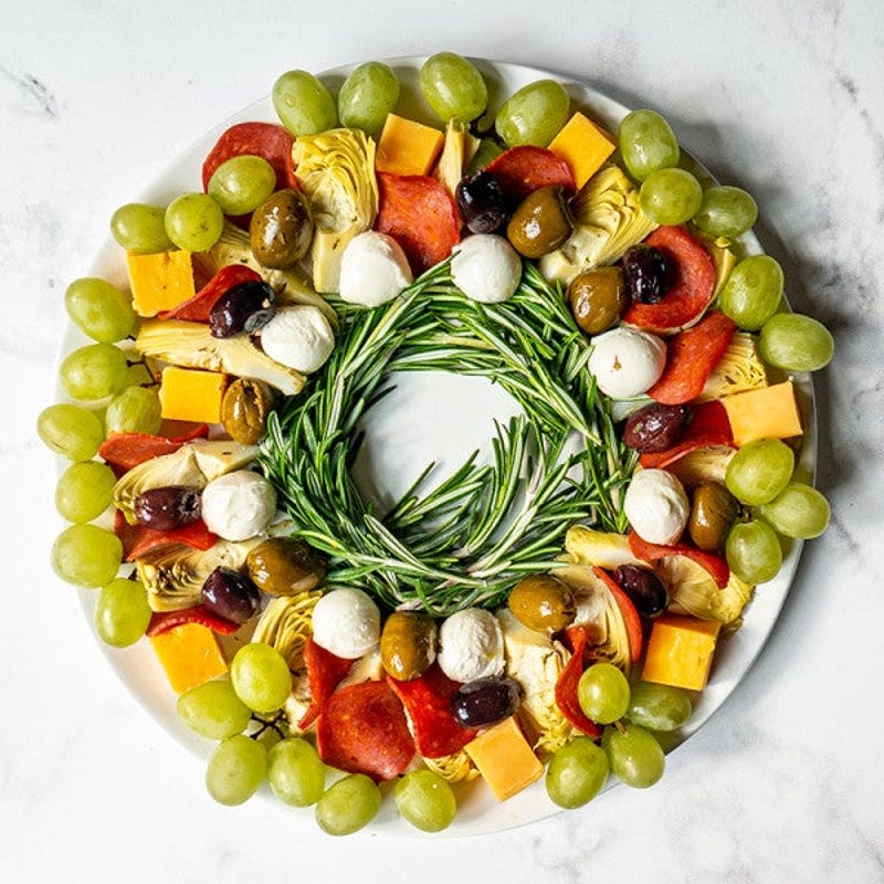 Photo de Couronne de charcuterie des Fêtes par WW