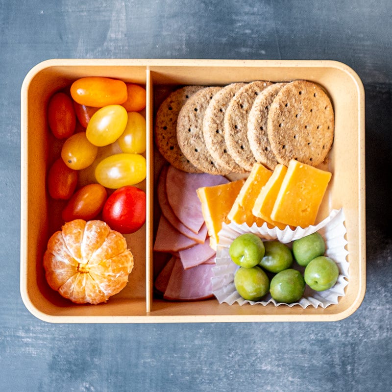 Photo of Ham & cheddar snack box by WW
