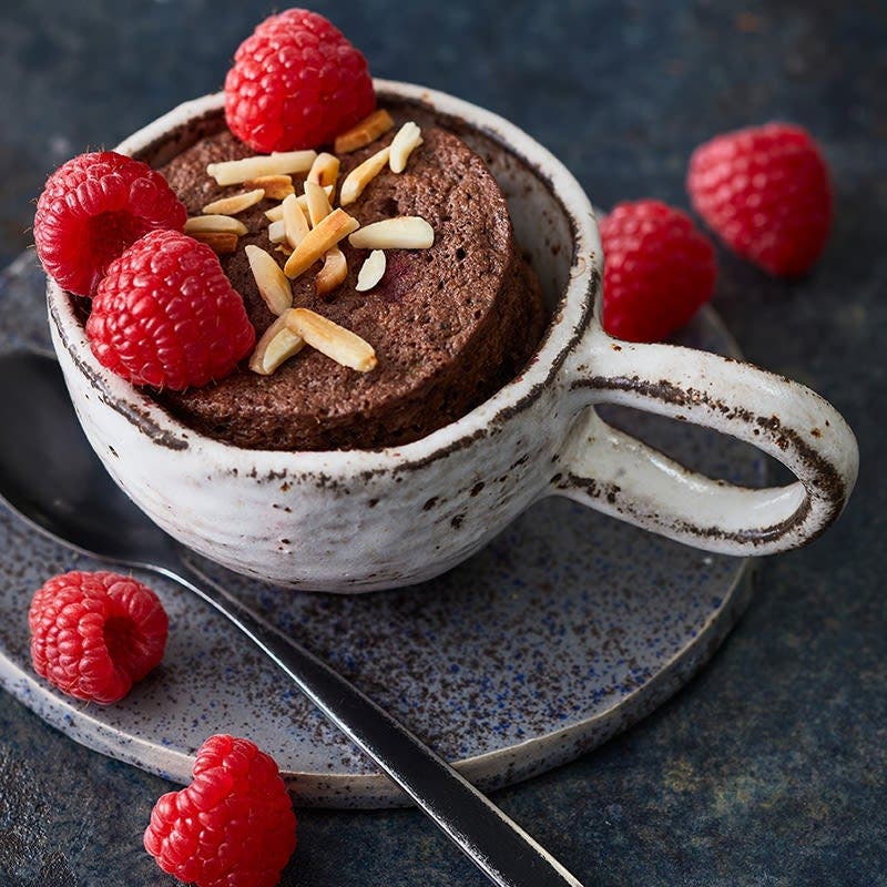 Fruchtiger Tassen-Brownie