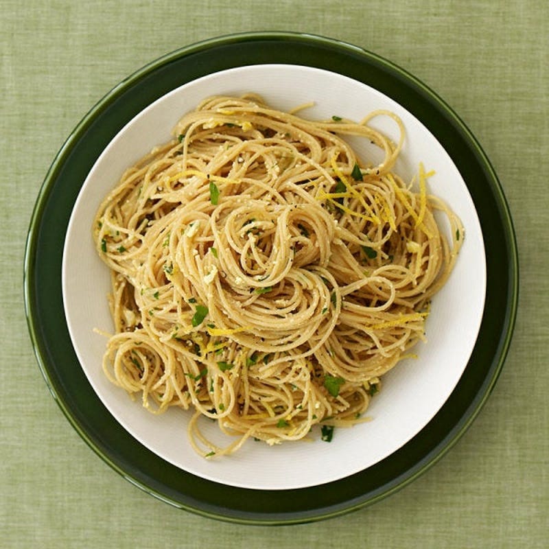 Photo de Pâtes au citron par WW