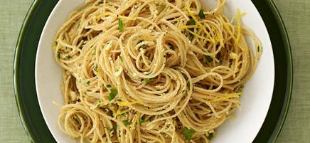 Pâtes au citron
