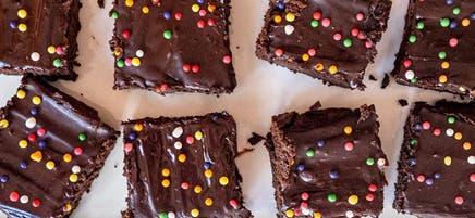 Brownies arc-en-ciel