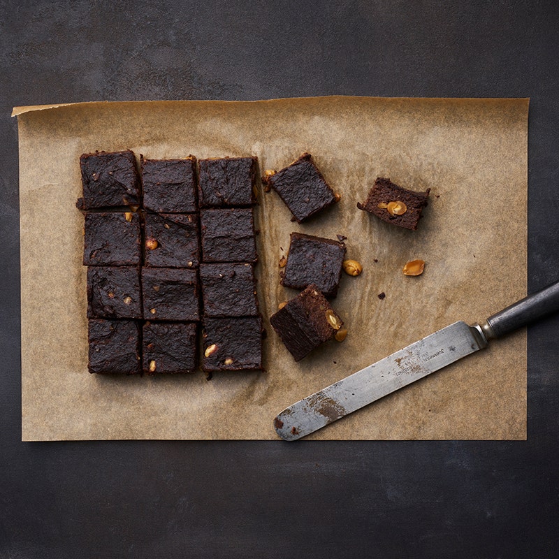 ViktVäktarna - Brownies med banan och jordnötssmör