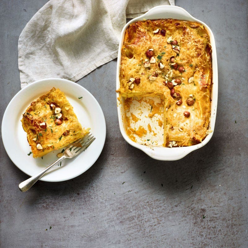 Lasagnes au potiron