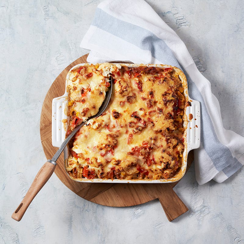 ViktVäktarna - Tex-mexpastagratäng med sojafärs