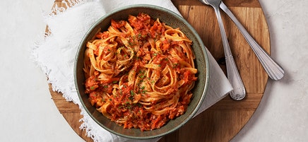 Tempeh bolognese
