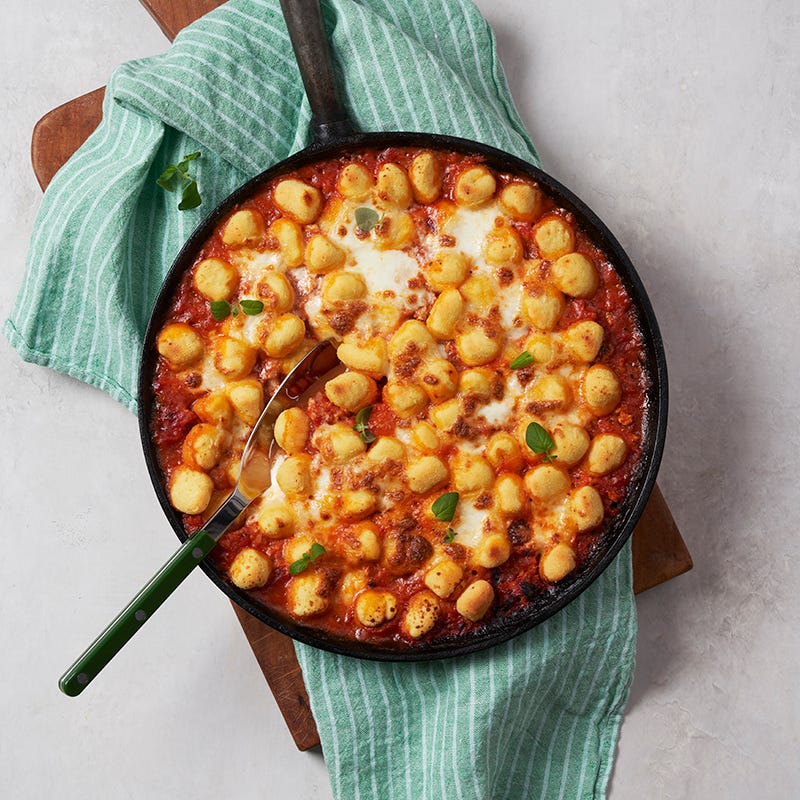 ViktVäktarna - Gnocchigratäng med kryddig kycklingfärs