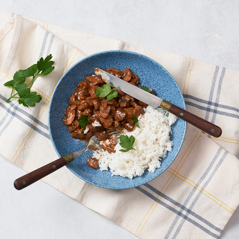 ViktVäktarna - Svamp Stroganoff med ris