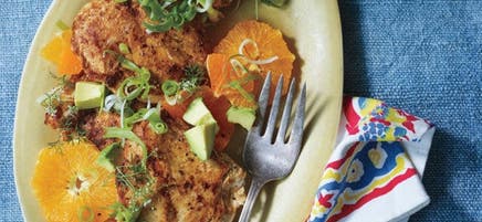 Poulet à l’orange et à l’avocat