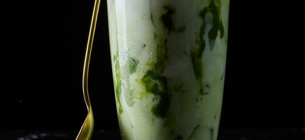 The MacroBarista's Iced Matcha Latte