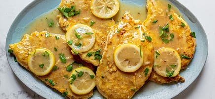 Poulet citronné à la française