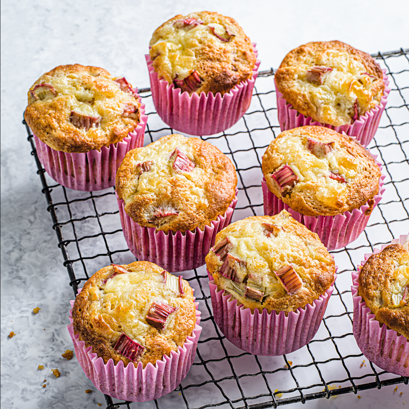 Photo de/du Muffins à la rhubarbe par WW