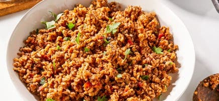 Riz cajun aux champignons