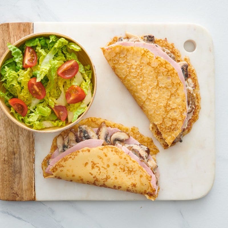 Photo of Ham and mushroom crêpes by WW