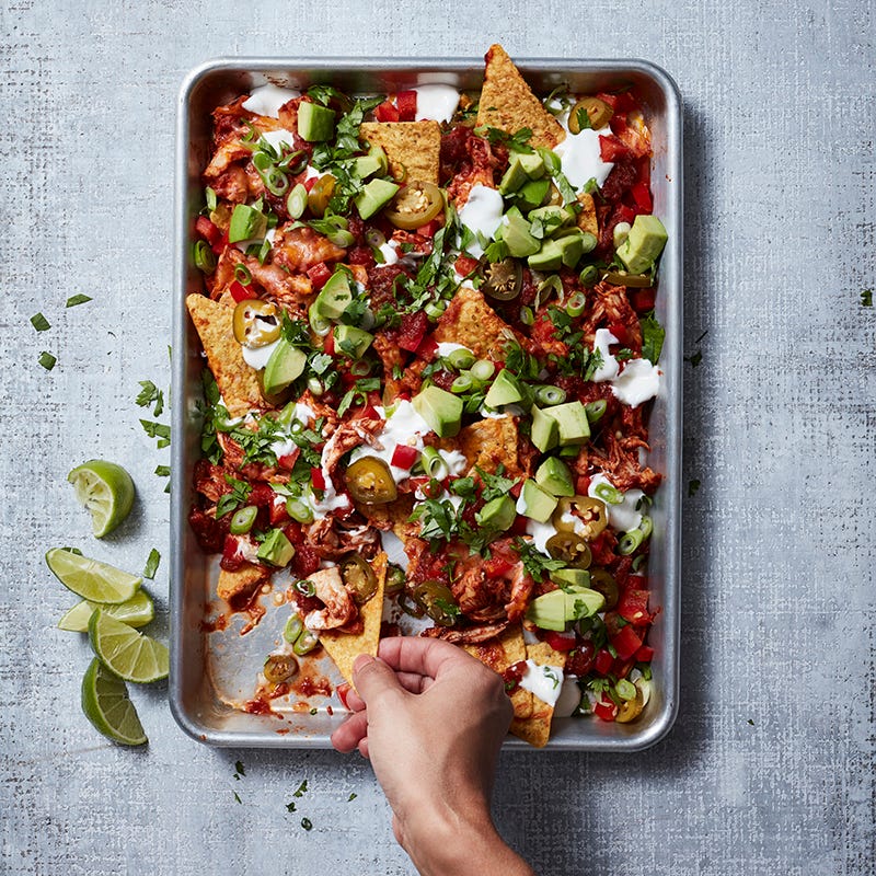 ViktVäktarna - Nachos med chipotlekyckling och jalapeños