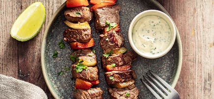 Brochettes de boeuf façon thaï