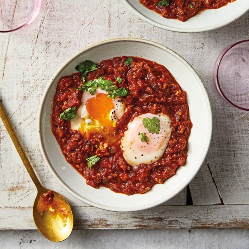 Photo of Slow-cooker poached eggs rancheros by WW