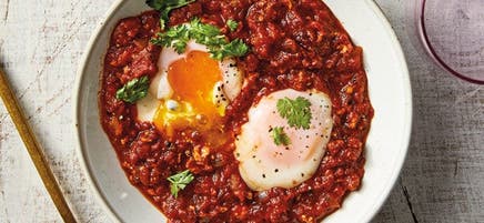 Œufs pochés rancheros à la mijoteuse
