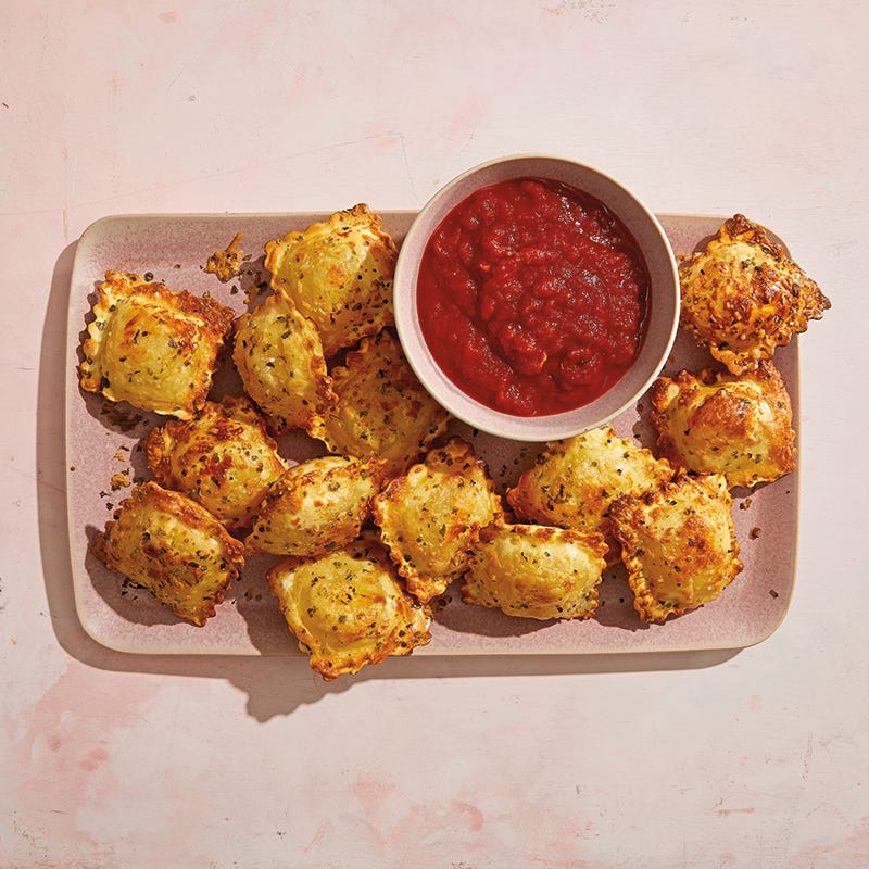 ViktVäktarna - Rostad ravioli med tomatsås