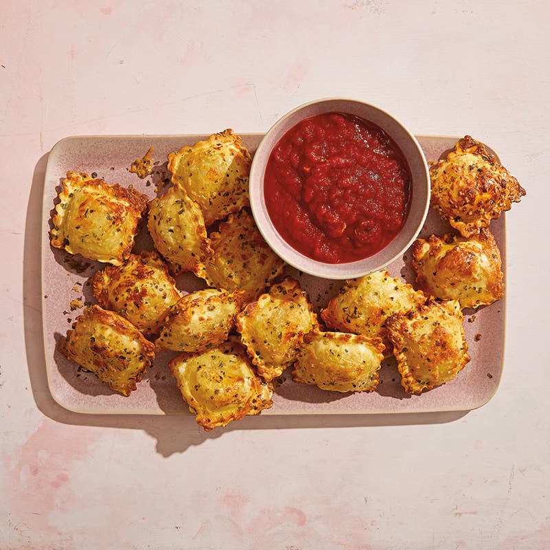 ViktVäktarna - Rostad ravioli med tomatsås