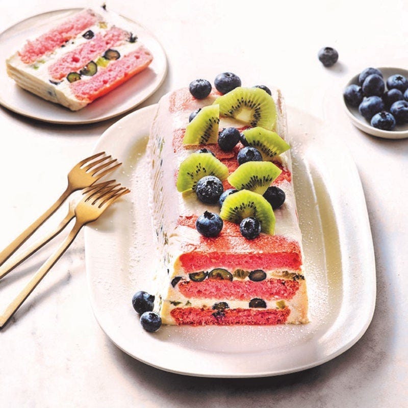 Bûche de Noël à la ricotta