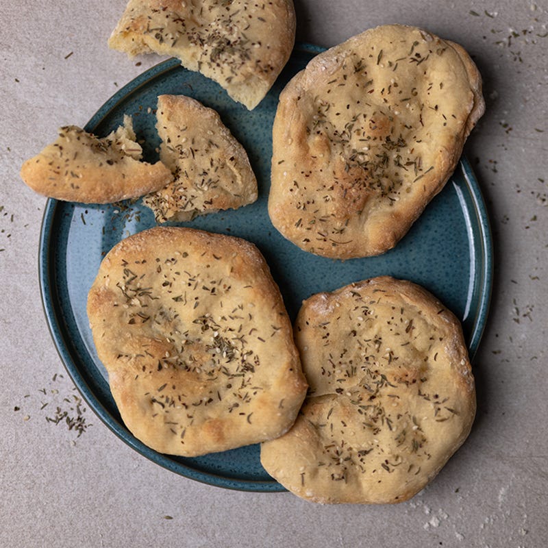 Schnelles Fladenbrot mit 3 Zutaten