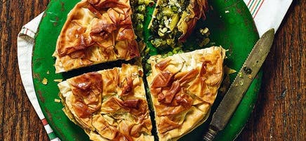 Spanakopita de légumes printaniers
