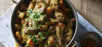 Couscous d’agneau à la mijoteuse