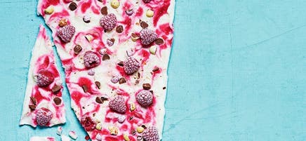 Écorce de yogourt glacé de Pâques