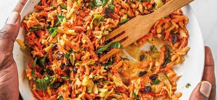 Salade de carottes au cari
