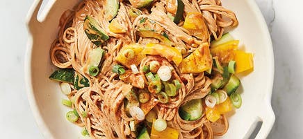 Szechuan peanut noodles