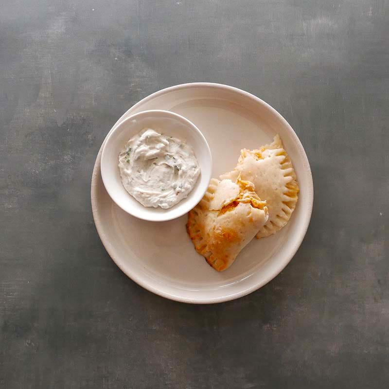 Photo of Buffalo Chicken Two-Ingredient Dough Pockets by WW