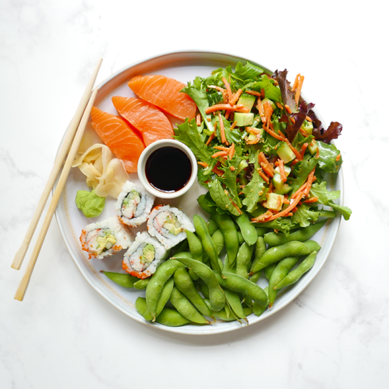 Photo de Repas de sushis japonais par WW