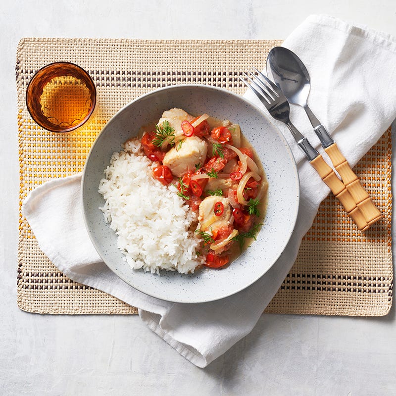 ViktVäktarna - Vietnamesisk fiskgryta med tomat och dill