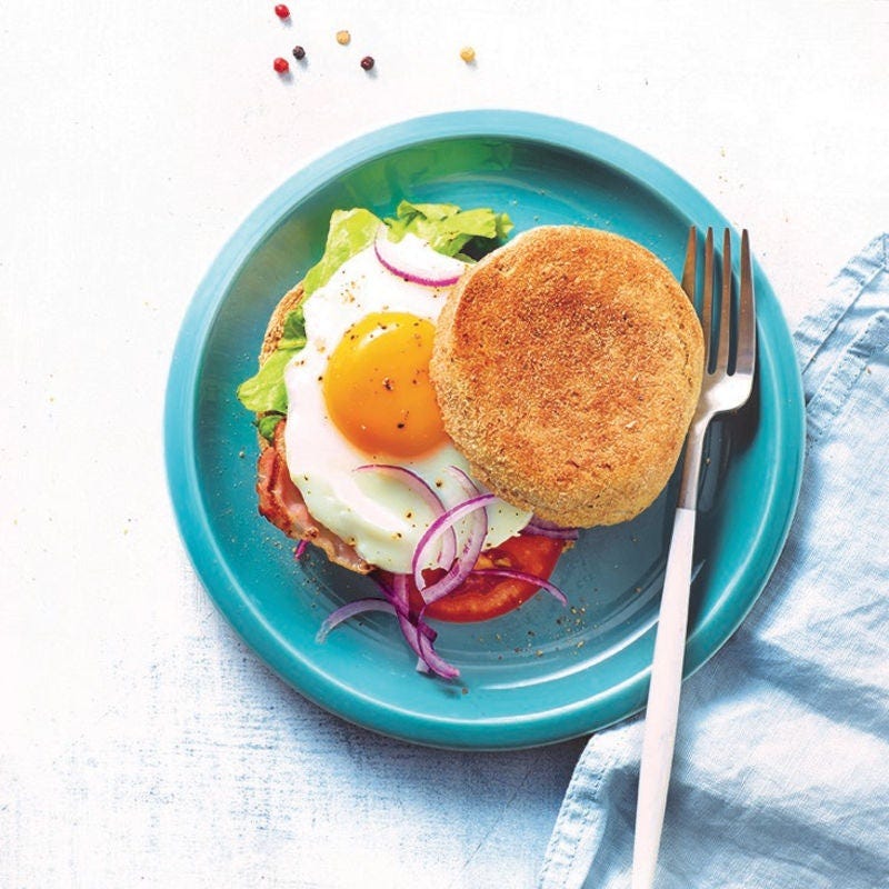 Croque matin œuf et bacon