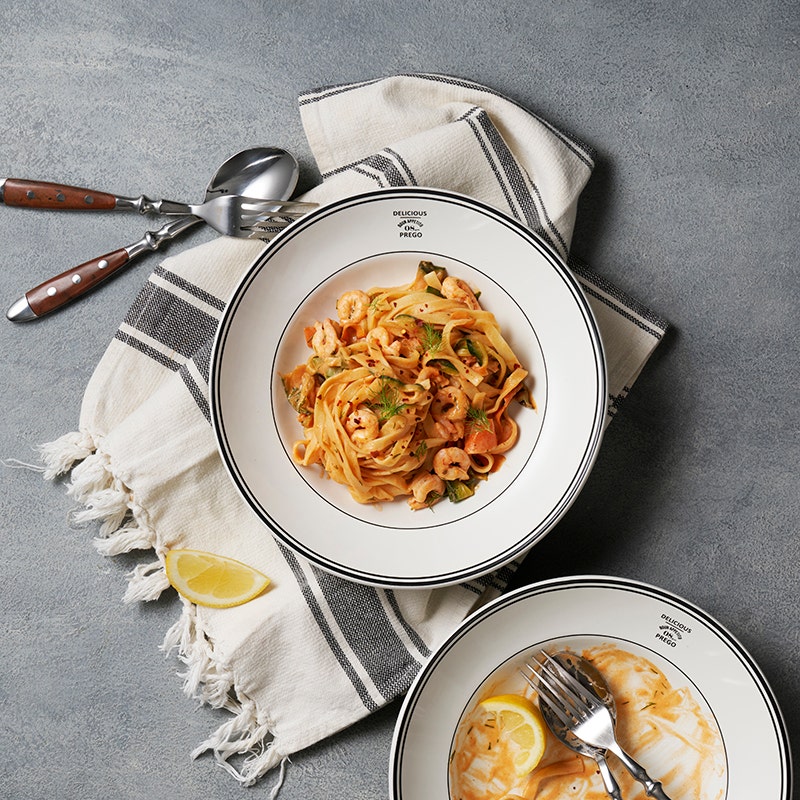 ViktVäktarna - Pasta med räkor och zucchini