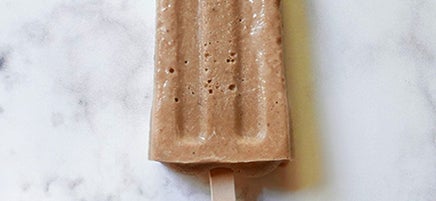 Chocolate-banana-peanut butter pops