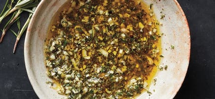 Basic lemon-herb marinade