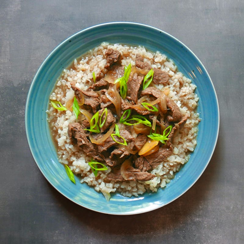 Photo of One-Pan Beef Gyudon by Tway Nguyen by WW