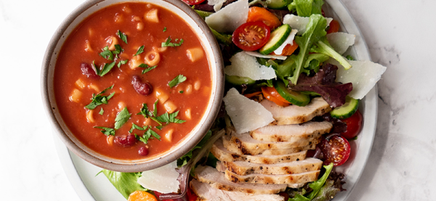 Italian soup & salad combo