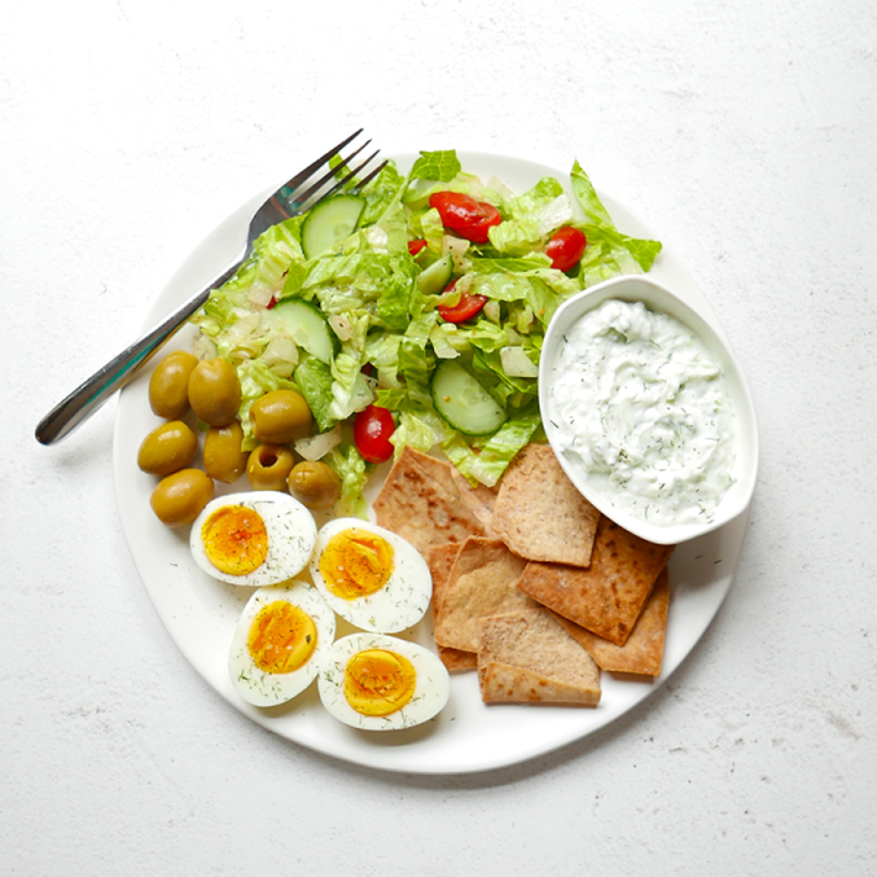 Photo of Mediterranean snack plate by WW