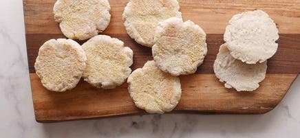 Two-ingredient dough English muffins