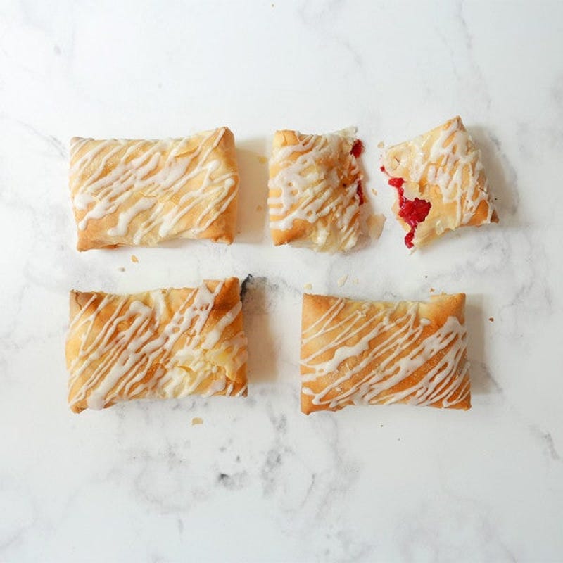 Photo of Strawberry strudel pastries by WW