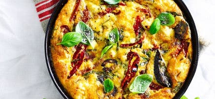 Antipasto frittata